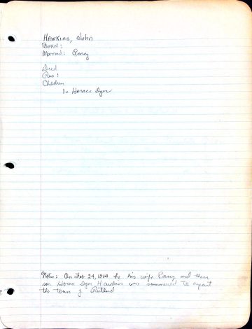 General History: Warnings Out 10